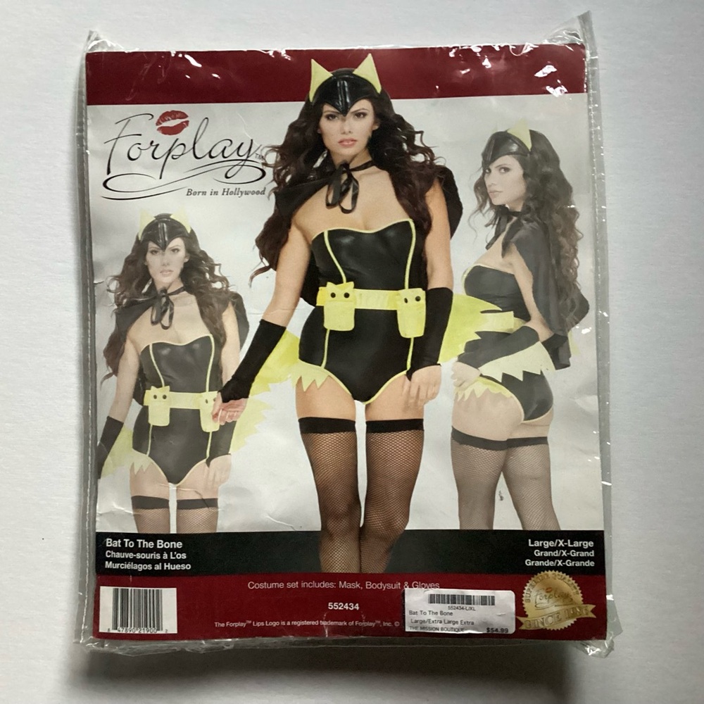 BAT TO THE BONE BAT COSTUME 3 Pc-BRAND NEW!!!